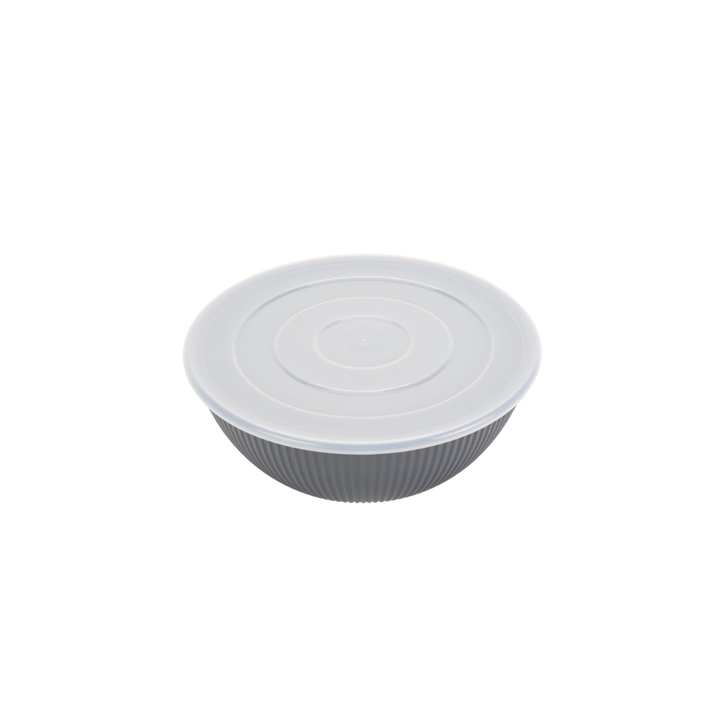 - Black 4-Piece Eco-Friendly Recycled Plastic Serve Bowl Set