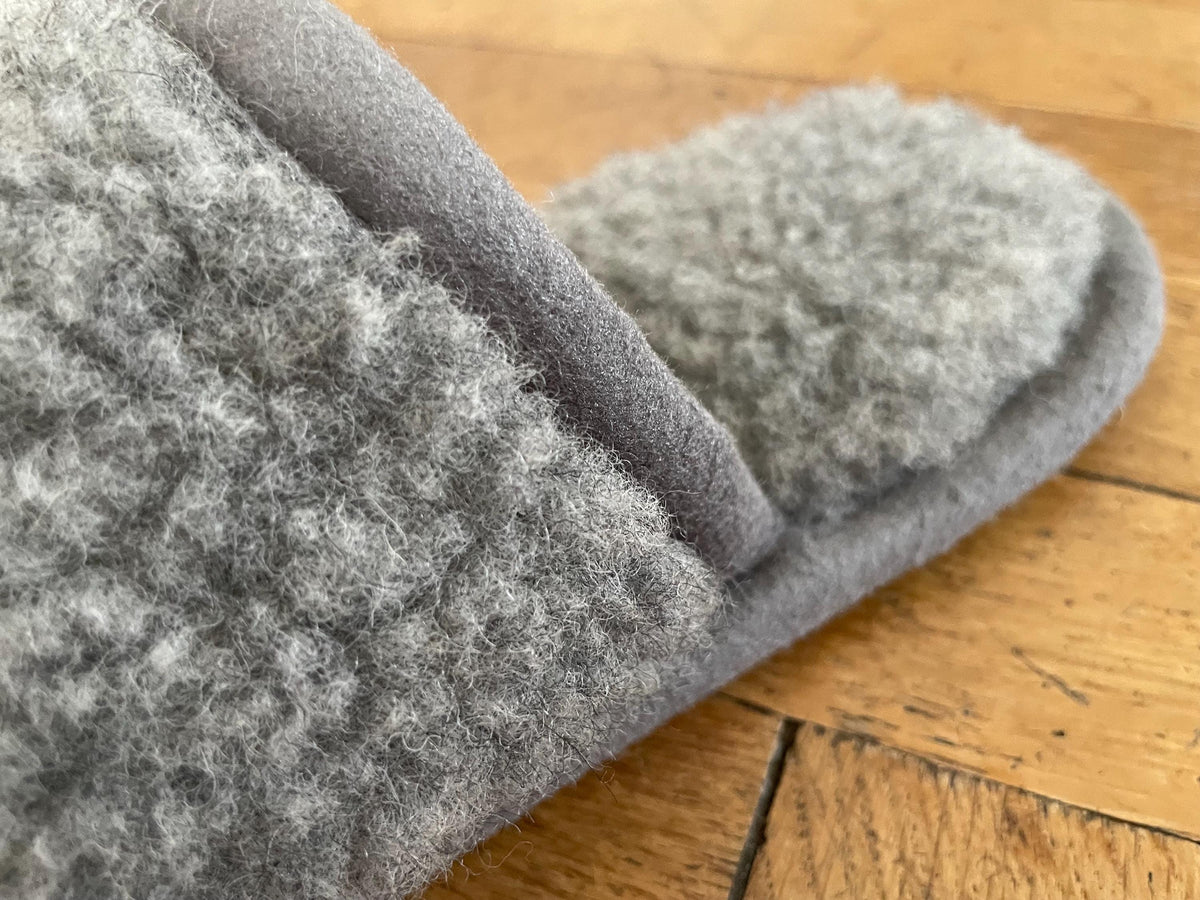 Merino Wool Slippers: Eco-Friendly Non-Slip Indoor Shoes